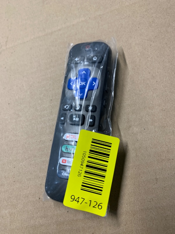 Photo 1 of (Pack of 2) Replacement Remote Control Only for Roku TV, Compatible for TCL Roku/Hisense Roku/Onn Roku/Sharp Roku/Element Roku/Westinghouse Roku/Philips Roku Smart TVs (Not for Roku Stick and Box)