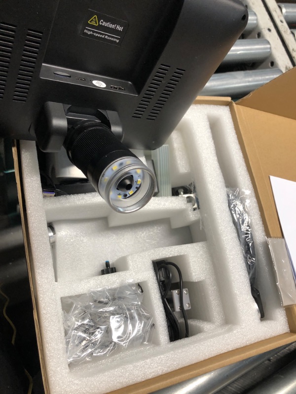 Photo 1 of Andonstar 4K 60FPS 10.1" HDMI Digital Microscope for Soldering, 64MP 3840P UHD Video Audio Record, AD210S-Pro Electronic PCB Microscope for Adults, Error Coins, Pro Boom Arm Stand, 64GB