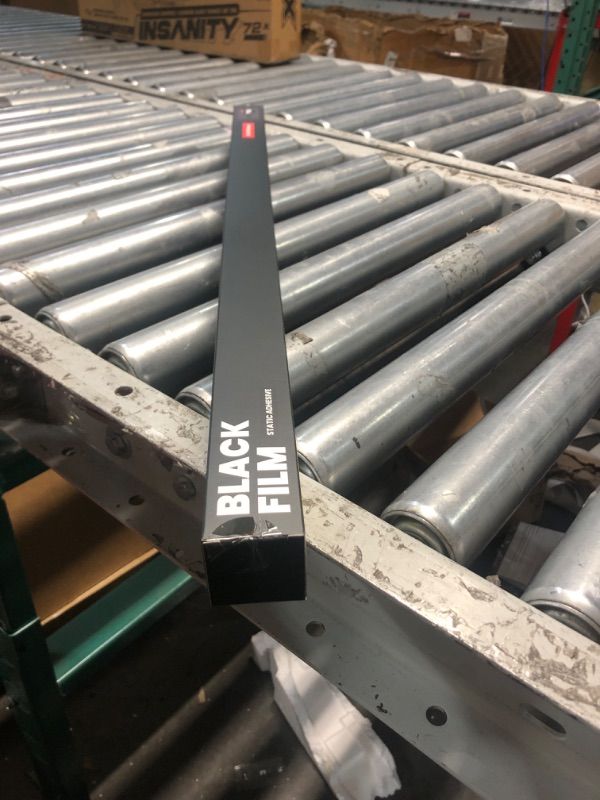 Photo 1 of ***FACTORY SEALED***MARAPON® Window Privacy Film - Black Static-Adhesive Window Film [29.5x78.7”] Privacy Window Film - UV Blocking Window Film Blackout Window Film - Static Window Film - Frosted Glass Window Film