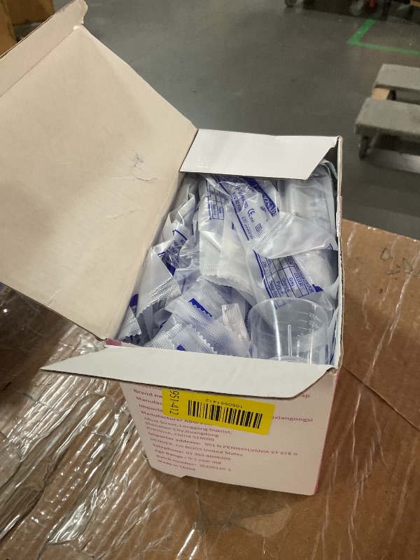 Photo 1 of ?Colostrum Collector Kit Include 100pcs 3ml Sealed Breast Milk Collector No Needle Colostrum Syringes 5 Breastmilk Storage Bags and 1 piece 30 ml measuring cup with 100 Stickers