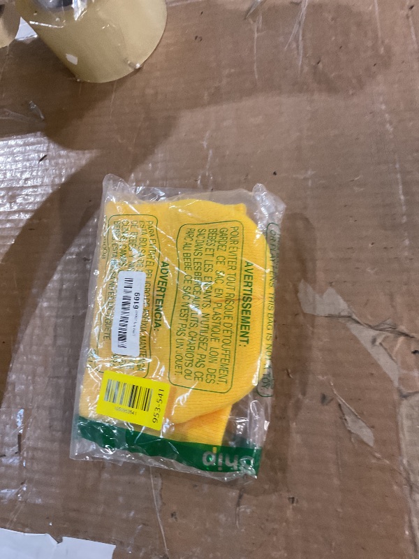 Photo 1 of (no hair)(only yellow beanie) Yellow Beanie Knit Hats Adult Costume Accessories Cuffed Cap with Wig Halloween Cosplay Party Supplies