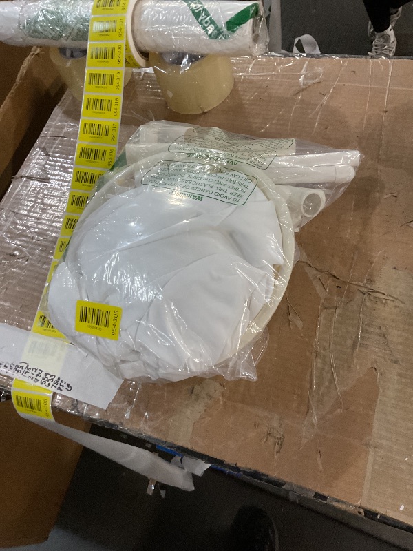 Photo 1 of [Timer] Halloween Ghost Decorations Indoor - Lit Ghost Candy Bowl Decorations Trick or Treat Candy Holder, DIY Spooky Ghosts Crafts with LED Lights for Halloween Indoor Home Front Door Decor(1Pack)