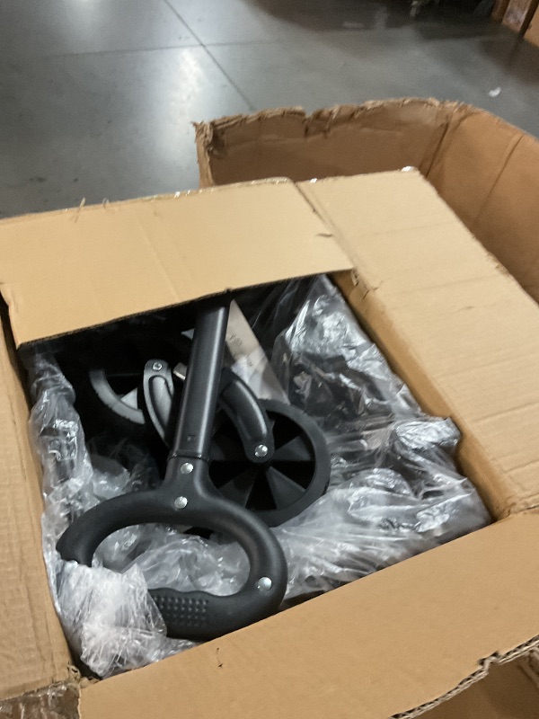 Photo 1 of (missing wheels) SYOCYO Collapsible Wagon Cart 330lbs Beach Foldable Wagon Lightweight & Portable Folding Utility Grocery Shopping Carts with Wheels for Shopping Garden and Sports