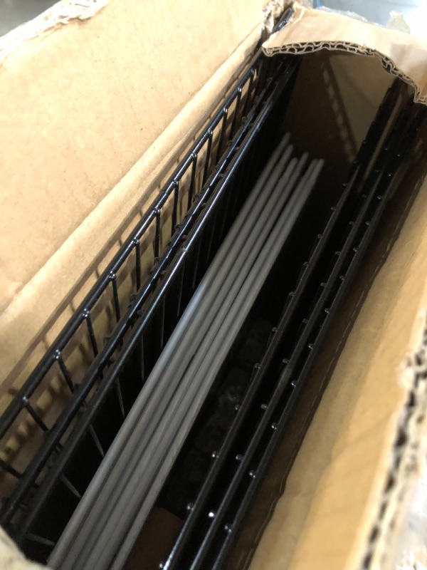 Photo 1 of ***(BLACK)***VISCOO 20 Panels Small Animal Playpen, Pet Playpen, C&C Cage for Guinea Pigs, Rabbit/Bunny Cage, Puppy Play Pen, Indoor Outdoor Portable Metal Wire Yard Fence BLACK