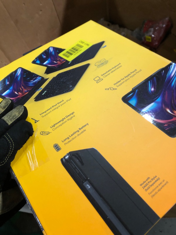 Photo 3 of ZAGG Pro Keys 2 iPad Pro 13" (M5)/ Pro 13" (M4) Keyboard Case - Wireless Keyboard & Detachable Folio Case | Laptop-Style Backlit Keys, Multi-Pairing Bluetooth, 6.6 ft Drop Protection