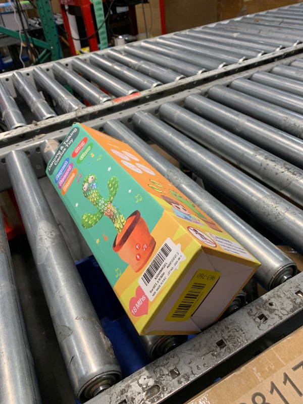 Photo 1 of Rechargeable Dancing Talking Cactus Toy Mimics Back, Singing Mimicking Cactus Baby Toy That Talks Back, Educational Baby Toys 18 months+ w/ English Songs, Learning Toys for Baby Girl Boy Gifts