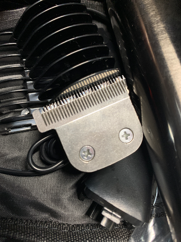 View 3 of **ONE ATTACHMENT IS BROKEN** WAHL USA Stainless Steel Lithium Ion 2.0+ Slate Beard Trimmer for Men - Electric Shaver, Nose Ear Trimmer, Rechargeable All in One Men's Grooming Kit - Model 9864