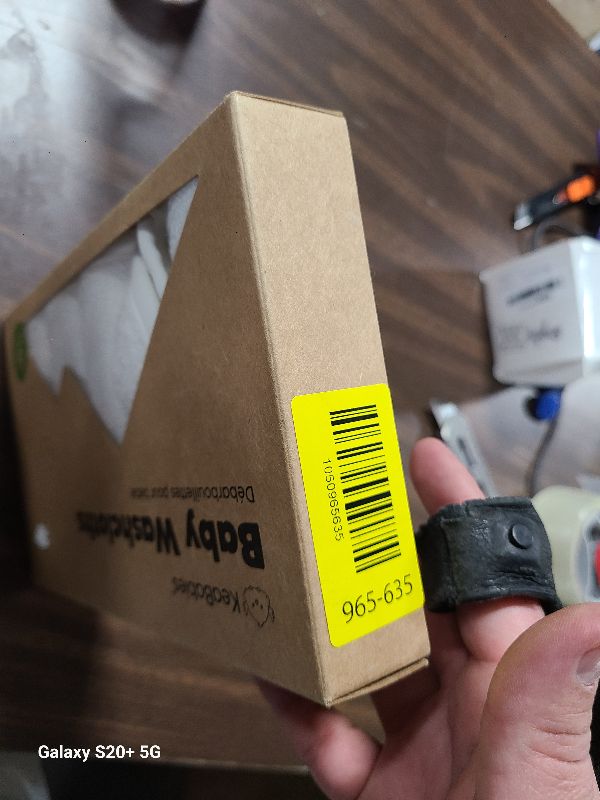 Photo 1 of 6-Pack Baby Washcloths - Soft Absorbent Viscose from Bamboo Wash Cloths for Babies, Kids, Toddlers, Infant, Newborn Bath Towels, Gentle on Sensitive Skin, 10x10 Reusable Face Towels (White)