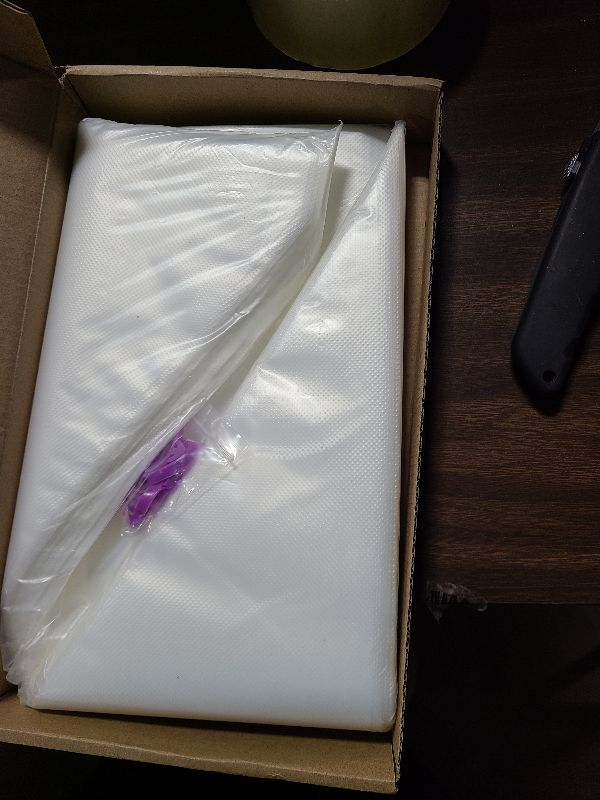 Photo 1 of 24 Inch Disposable Large Piping Bags,100 PACK Extra Large Thick Pastry Bags with 6 Bag Ties, Thickened Icing Bags,Cake Decorating Bags,Frosting Bags for Cake Decorating Cream Frosting