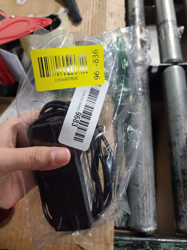 Photo 1 of 19V 1.3A 2.1A Power Adapter for LG Monitor Power Cord 19V DC Power Supply Charging for LG 32" 27" 24" 23" 22" 20" 19" LCD LED HD TV Monitor Replacement Power Cord Cable