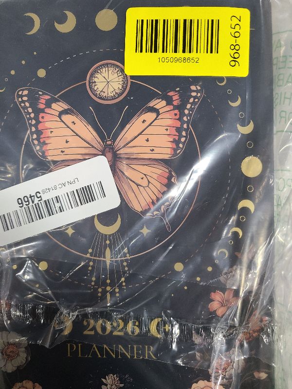View 2 of 2026-2027 Planner - Academic Planner 2026-2027, July 2026 - June 2027, 6.4" x 8.5", Weekly and Monthly with Tabs, Back Pocket + Thick Paper - Butterfly