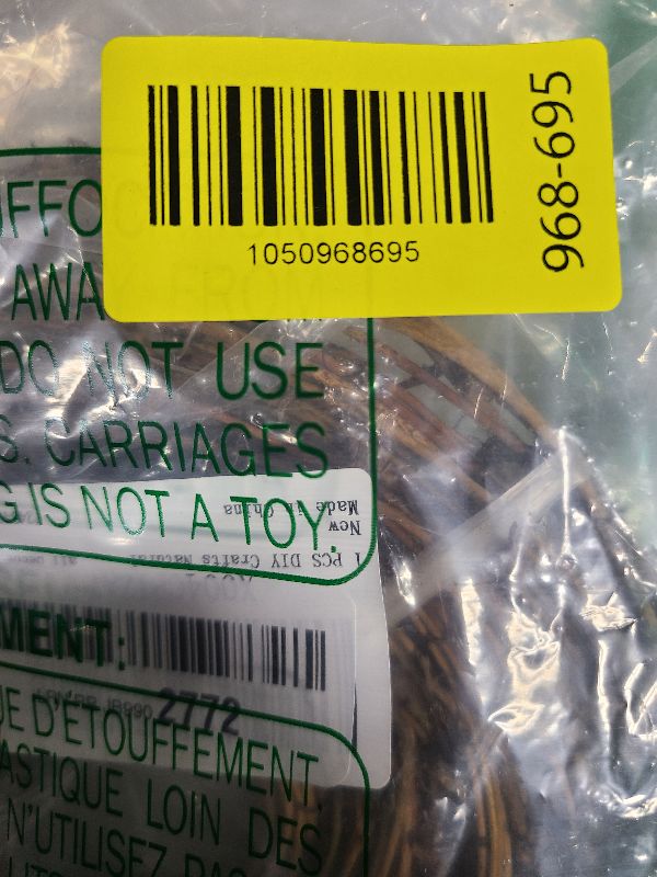 Photo 1 of 1 PCS Grapevine Garland - DIY Crafts Natural Grapevine Twig Vines, 15 Feet Vines Garland Wreaths for Wedding House Holiday Door Vase Wall Decor