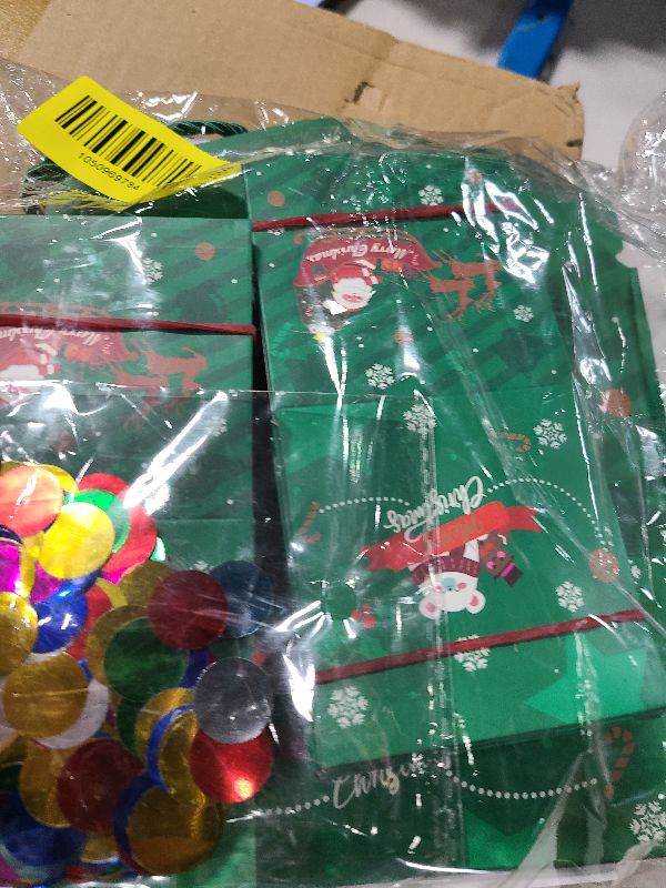 Photo 1 of 16pcs Surprise Gift Box Explosion for Money, 2025 Newly Folding Pop-Up Explosion Gift Box, Surprise Box Gift Box for Money, Christmas Boxes Explosion Gift Box for Money and Birthday(Green)