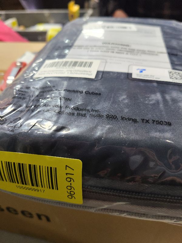 Photo 1 of 10 Set Compression Packing Cubes for Travel Essentials,Compressible Expandable Packing Cubes for Suitcase,OlarHike Luggage Organizer Bags for Travel,Handy Helper for Organizing Clothes(Black)