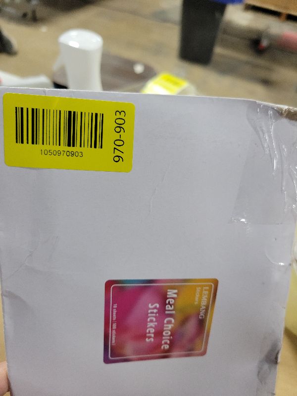 Photo 1 of 10 Sheets(500 Qty) Meal Stickers,Wedding Food Choice Sticker for Place Cards, Beef, Chicken,Fish (Black)