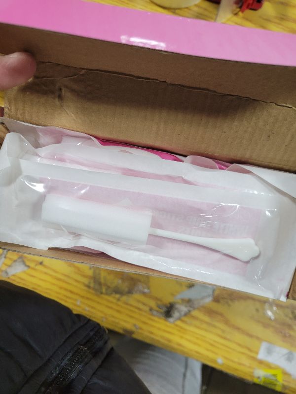 Photo 1 of (40-Pack) Calvana White Drip Sticks for Females, Drip Stick Absorbing Sponge, Awkward Essentials, Soft and Comfortable Design, Long Handle Easy Grip, Individually Packaged