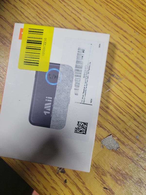 Photo 1 of 1Mii Bluetooth 5.3 Music Receiver for Car/Home Stereo, Aux Bluetooth Adapter for Car with Volume Control Supports Hands Free Calls, 16H Battery Life