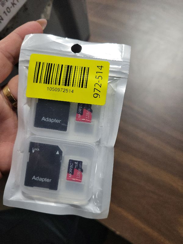 Photo 1 of 2 Pack 128GB Micro SD Card with SD Adapter High Speed Memory Card,C10 A1 Memory TF Card for Camera/Dash Cam/Smartphone/Tablet/Drone