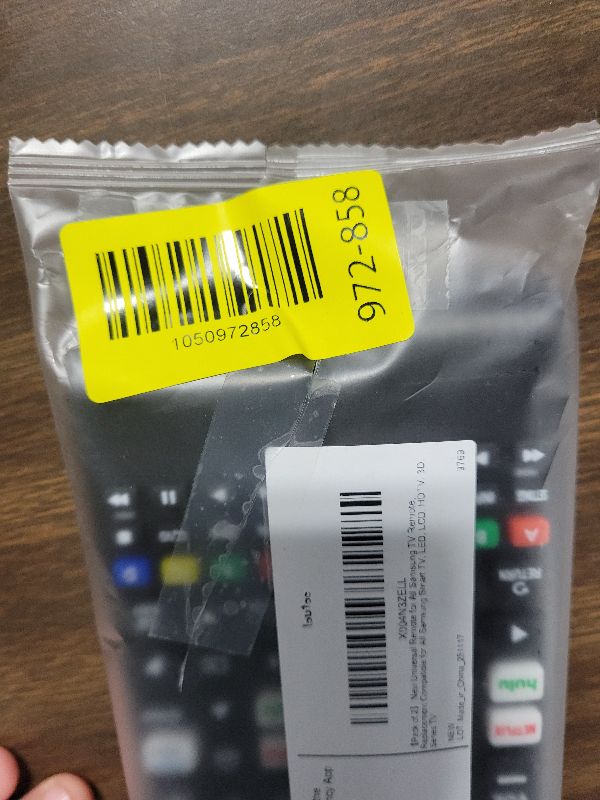 Photo 1 of ?Pack of 2? New Universal Remote for All Samsung TV Remote, Replacement Compatible for All Samsung Smart TV, LED, LCD, HDTV, 3D, Series TV
