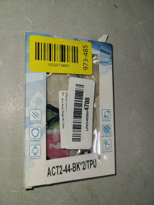 Photo 1 of [2Pack] Tensea Compatible with Samsung Galaxy Watch Active 2 Screen Protector Case 44mm, Bumper Full Around Cover for Samsung Galaxy Watch Active2 44 (Black, 44mm)