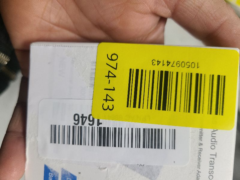 Photo 1 of 2026 Upgraded Bluetooth 5.3 Transmitter 3-in-1, Portable Wireless Rechargeable Transceiver Adapter for TV PC, Stereo Audio Receiver for Car Speaker System