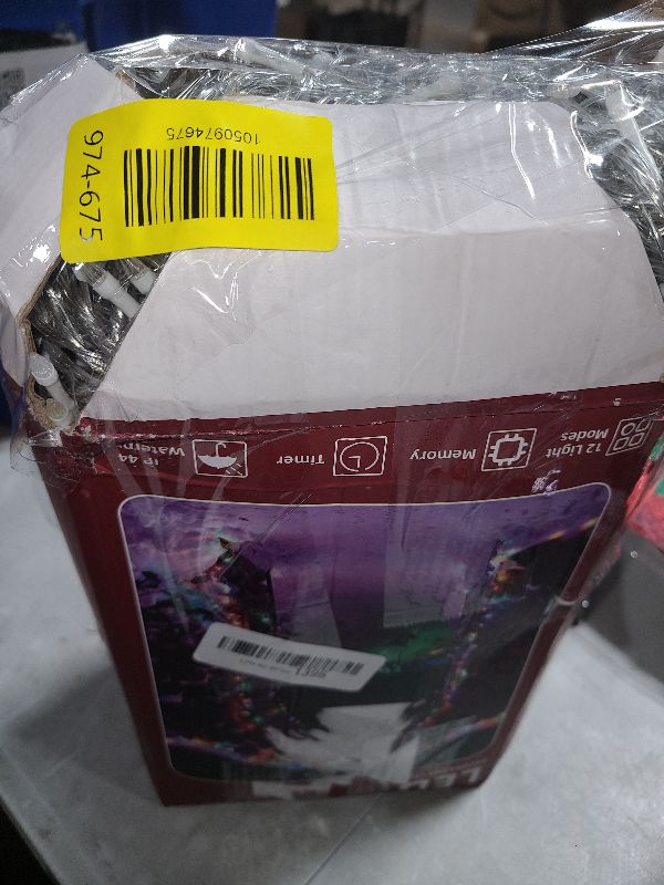 Photo 1 of 1500LED Christmas Lights Outdoor Use, 470ft 12 Modes Multicolor LED String Lights with Timer Dimmable, Waterproof Christmas Lights for Tree Wedding Xmas Patio Balcony Garden Decor Multicolor