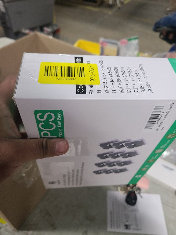 Photo 1 of 12 Pack - Vacuum Bags for iRobot Roomba i & s & j Series, Compatible with Roomba vacuum i1,i1+, i3,i3+, i4,i4+, i6, i6+, i7, i7+, i8, i8+, j7,j7+,s9,s9+ Automatic Dirt Disposal Bag