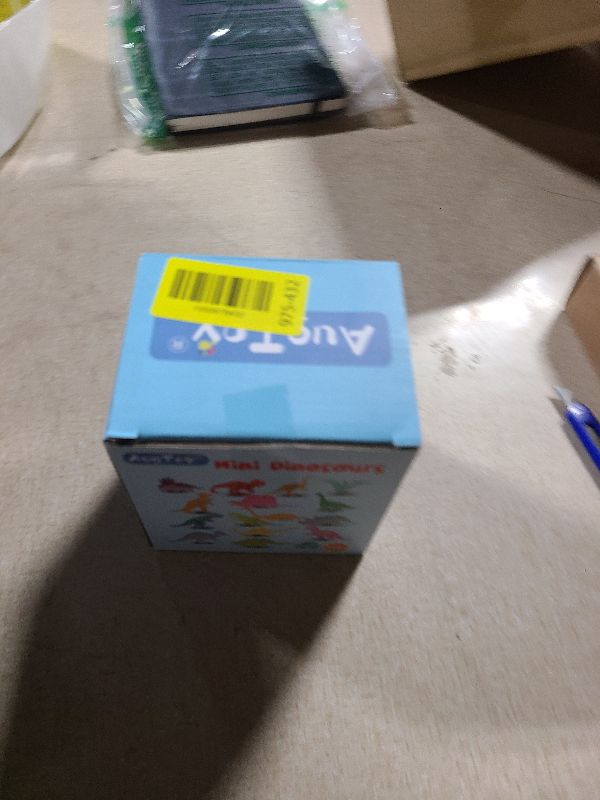 Photo 1 of 48Pcs Glow in Dark Mini Dinosaur Figures Kids Valentines Day Gifts School Birthday Party Favors Supplies Dino Cupcake Toppers Pinata Goodie Bags Stuffers Classroom Prizes Carnival Treasure Bulk Toy