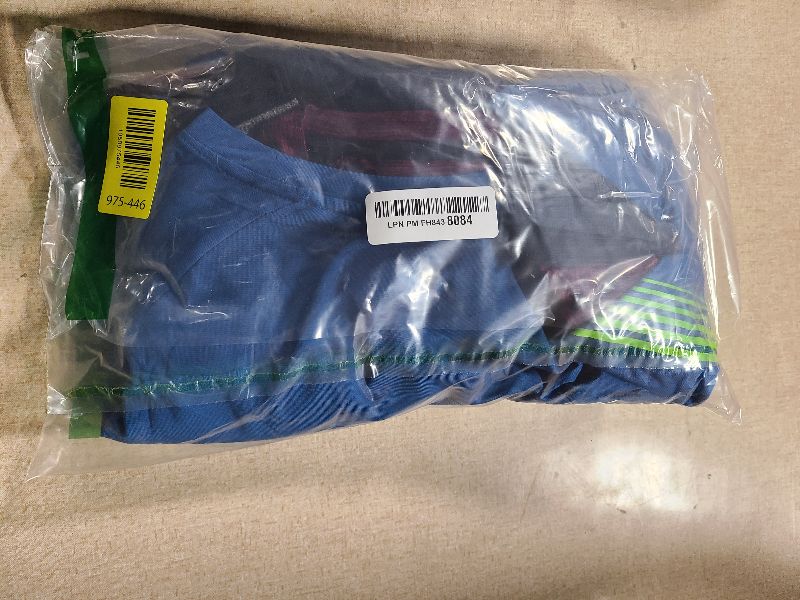 Photo 1 of 5 Pack Men’s Active Quick Dry Crew Neck T Shirts | Athletic Running Gym Workout Short Sleeve Tee Tops Bulk (Set 2, X-Large)