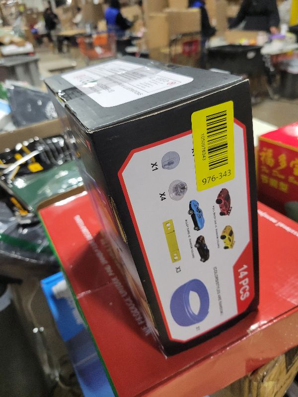 Photo 1 of 15 Ft Flexible Race Car Track for Kids,Flex Track Starter Set Compatible with Hot Wheels and Diecast 1/64th Cars,Portable Racetrack Roll Up Race Track with 4 Racecars and Suction Cups