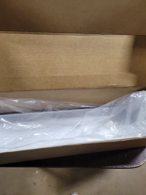 Photo 1 of 2932575018 Refrigerator Bottom Shelf for Dometic RV Refrigerator Replacement Parts, Fridge Freezer Lower Shelf, Camper Refrigerator Door Shelf Kit - 18" W x 4-5/8" L x 2-5/8" H-Front, 4-1/4" H-Back