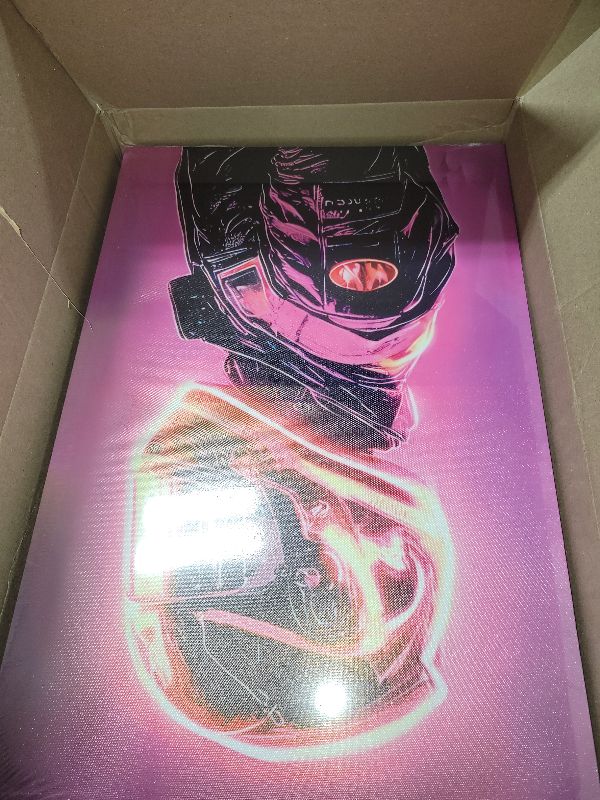 Photo 1 of 3 Pcs Race Car Driver Wall Art Cool Racing Decor Canvas Prints Sports Painting Art Decor Neon Race Car Driver and Motorcycle Driver poster for Bedroom Living Room Game Room Home Decor Framed