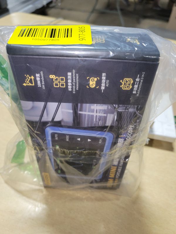 Photo 1 of ?FNRSI Upgraded 2in1 DSO-510 Oscilloscope with 10X Probe?Digital Portable Oscilloscope/DDS Signal Generator Automotive 2.8 inch TFT, 10MHz Bandwidth, 48MS/s Sampling Rate, Auto Trigger Function