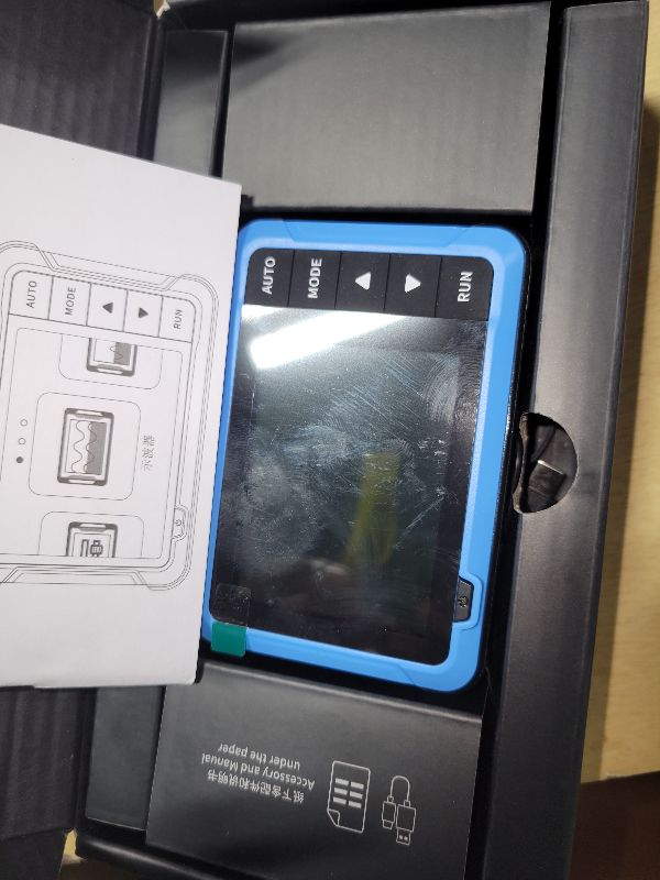 Photo 1 of ?FNRSI Upgraded 2in1 DSO-510 Oscilloscope with 10X Probe?Digital Portable Oscilloscope/DDS Signal Generator Automotive 2.8 inch TFT, 10MHz Bandwidth, 48MS/s Sampling Rate, Auto Trigger Function