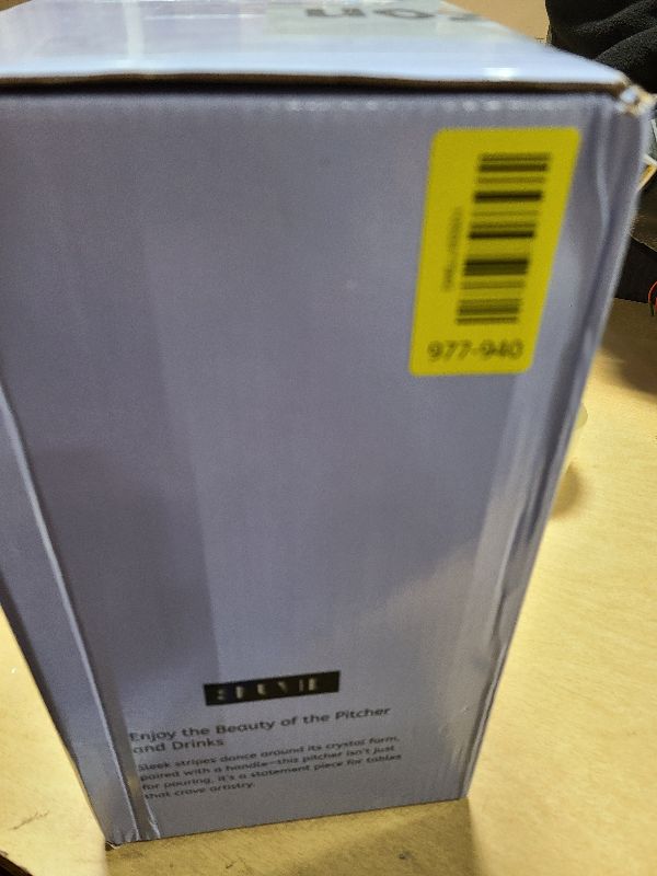 Photo 1 of 2 Pack 2 Liter/68 oz Glass Pitcher with Lid, Water Pitchers with Handle for Fridge, Large Jug for Iced Tea, Coffee, Borosilicate Glass Carafe for Hot/Cold Brew Drink and Homemade Beverage, Gold