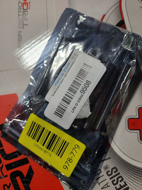 Photo 1 of 10PCS 60mmx10mmx1.0mm Dual Hook Tension Spring Silver Tone Metal Dual Hook Small Tension Spring