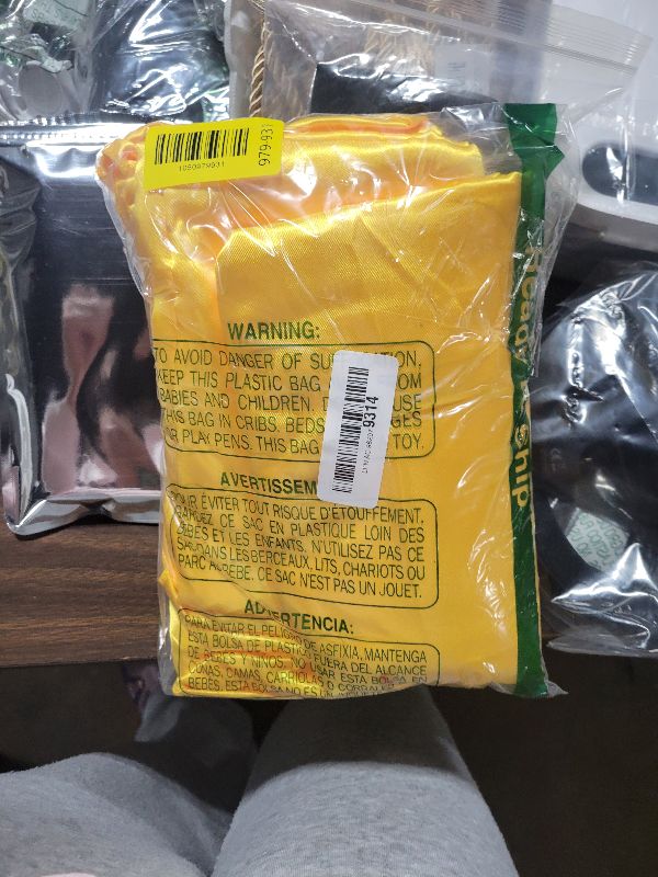 Photo 1 of 2 Panels Yellow Backdrop Curtain, 10 x 10 Feet Satin Background Curtains for Parties, Weddings, Baby Showers, Halloween, Christmas Birthday Party Photoshoot Backdrop Curtains Decorations