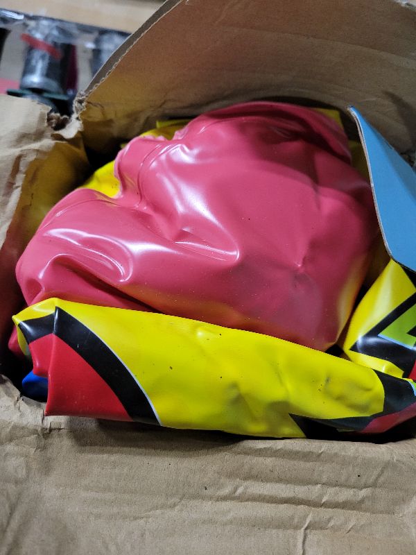 Photo 1 of 2 Pack Inflatable Bopper, 47 Inches Kids Punching Bag with Bounce-Back Action, Inflatable Punching Bag for Kids Presents