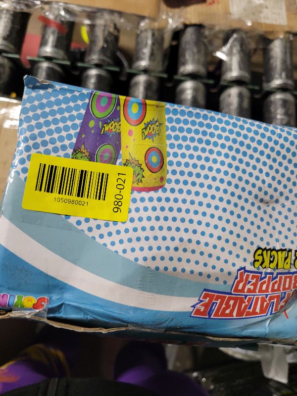 Photo 1 of 2 Pack Inflatable Bopper, 47 Inches Kids Punching Bag with Bounce-Back Action, Inflatable Punching Bag for Kids Presents