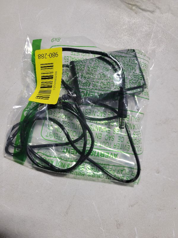 Photo 1 of 9V DC Power Adapter 1A Power Supply, DC 9V Power Cord, 9Volt 1000mA DC Adapter, Cord Plug 5.5mm x 2.5mm [The Polarity of Output tip: Tip Positive (+)]