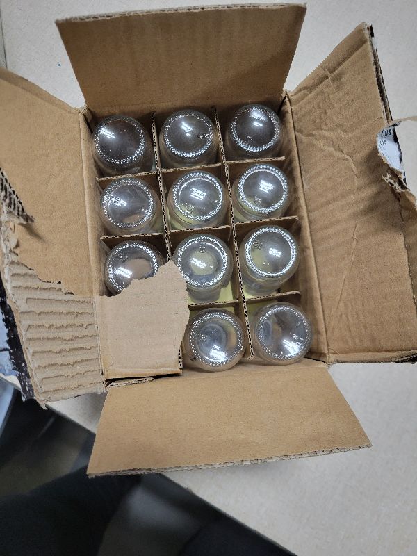 Photo 1 of 12 Pack, 2 oz Small Clear Glass Bottles w/Lid & 3 Funnels - 60ml Boston Shot Bottles for Health, Immunity, Potion, Wellness, Sample, Ginger, Juice - Mini Personal Care & Beauty Travel Bottle