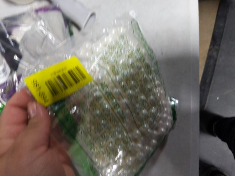 Photo 1 of 12mm Pearls for Crafting 26 Feet Pearl Strings Garland for Crafts Artificial Pearl Beaded Trim Chain Roll Strands Craft String Pearls for Pearl Bead Roll Strand for Wedding Party Christmas Decoration