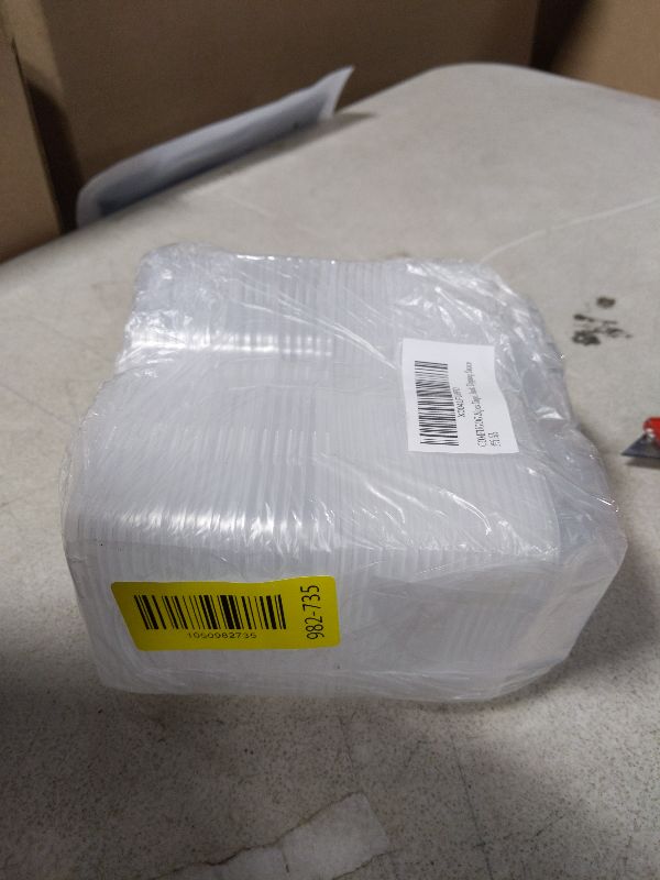 Photo 1 of 20pcs Double Compartment Condiment Container with Lids, Mini Plastic Snack Containers,BPA Free,Microwave Safe,Leakproof Food Storage, To Go Food Containers,Take Out Sauce Container