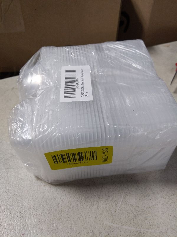 Photo 1 of 20pcs Double Compartment Condiment Container with Lids, Mini Plastic Snack Containers,BPA Free,Microwave Safe,Leakproof Food Storage, To Go Food Containers,Take Out Sauce Container