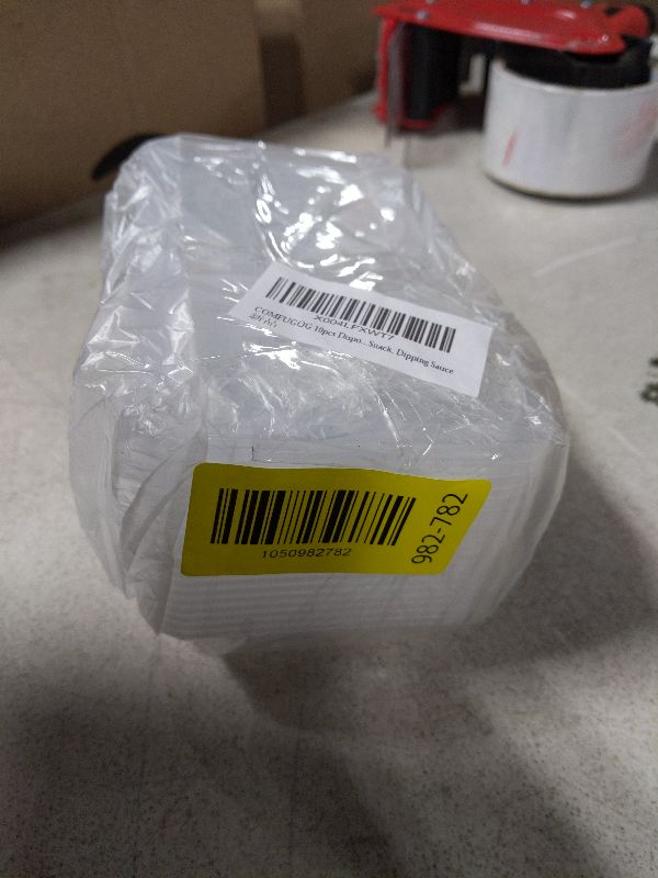 Photo 1 of 10pcs Double Compartment Condiment Container with Lids, Mini Plastic Snack Containers,BPA Free,Microwave Safe,Leakproof Food Storage, To Go Food Containers,Take Out Sauce Container