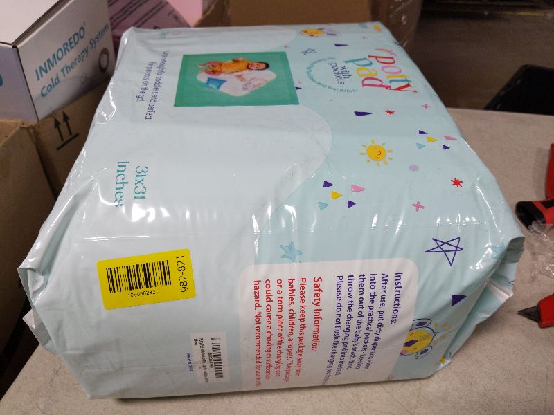 Photo 1 of (31" x 31") XL Disposable Changing Pads for Toddlers | Leakproof, Pocketed & Portable | No-Laundry Potty Training, Pull-Up & Travel Solution | 30 Count