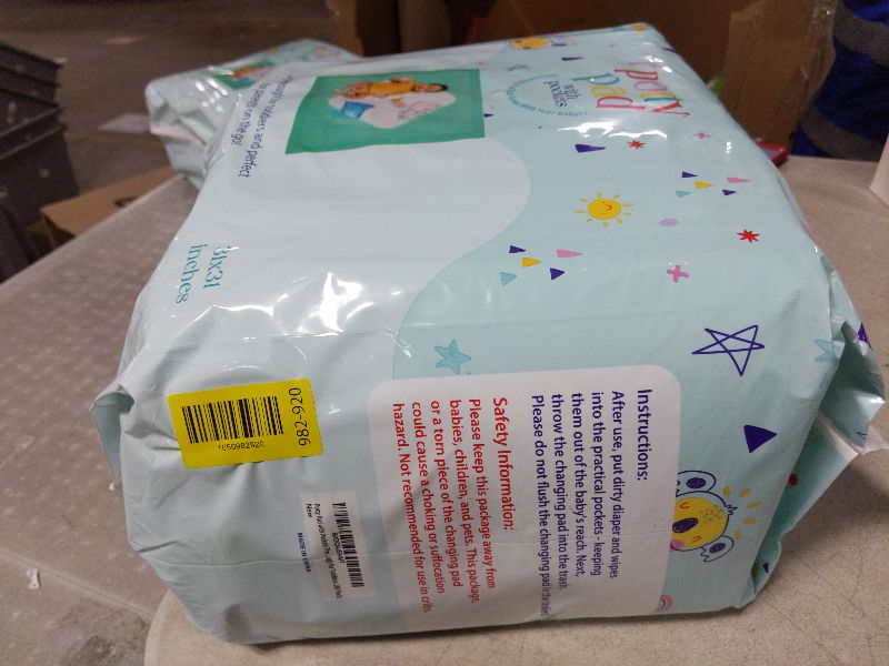 Photo 1 of (31" x 31") XL Disposable Changing Pads for Toddlers | Leakproof, Pocketed & Portable | No-Laundry Potty Training, Pull-Up & Travel Solution | 30 Count