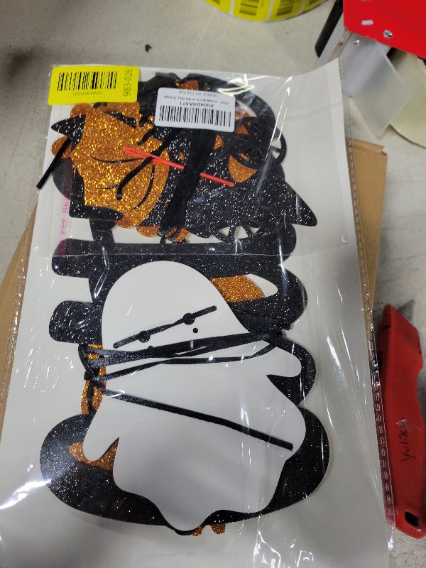 Photo 1 of A Little Boo is on the Way Banner Halloween Baby Shower Banner Glitter Black Orange Ghost Bats Theme Gender Reveal Party Decorations Halloween Baby Shower Party Supplies