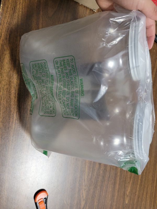 Photo 1 of 1 Gallon Glass Jar With Lid – 2 Pack Large Glass Jar With Airtight Metal Lids - USDA Approved BPA-Free Dishwasher Safe, Wide Mouth Sun Tea Jar, Gallon Mason Jar for Storage, Fermenting, And Brewing