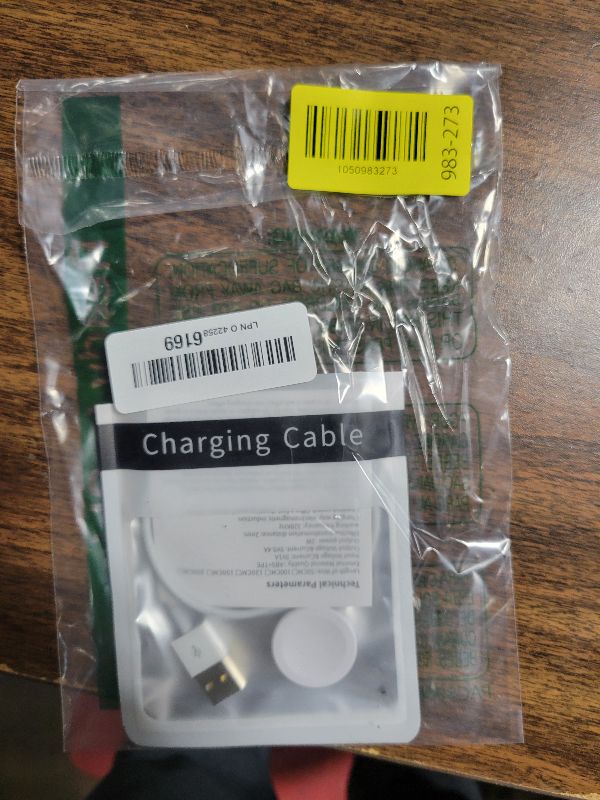 Photo 1 of ???? ???????? for Apple Watch Charger Magnetic Fast Charging Cable [Portable] Magnetic Wireless Charging Compatible with iWatch Series Ultra/SE/11/10/9/8/7/6/5/4/-[3.3FT] White